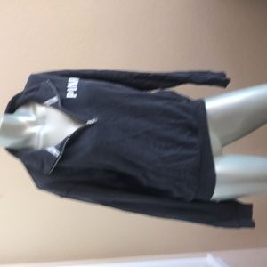 Pink Half Zip Hoodie